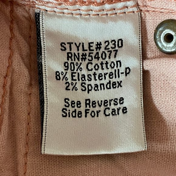 Cabi 230 Pink Nectar Curvy Skinny Jeans Size 6 - Picture 15 of 16